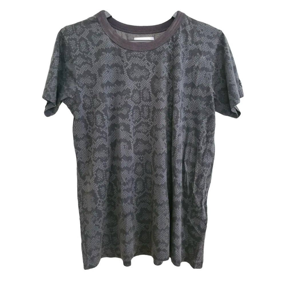 Anine Bing Charcoal Patterned Men's Tee